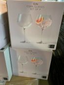 John Lewis Classic Collection Copa Gin Glasses x 10 Sets