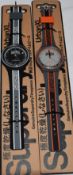 Superdry Sports watches x 2 in black and grey