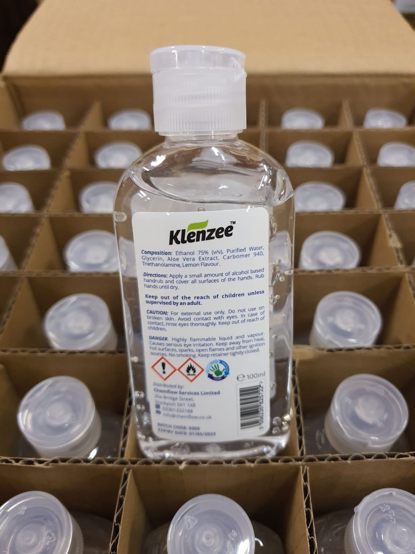 1 Pallet of 100ml Hand Sanitiser Klenzee - Image 2 of 3