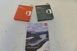 3 Items Microsoft Office Home & Student, Adobe Photoshop Lightroom 6 (G11)