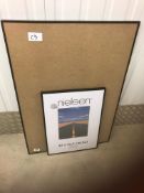 2 Nielsen Pearl Plexiglass Aluminium Poster Frames (C3)