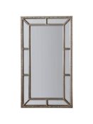 Allen Rectangular Mirror Pewter 158cm x 79cm (D5)