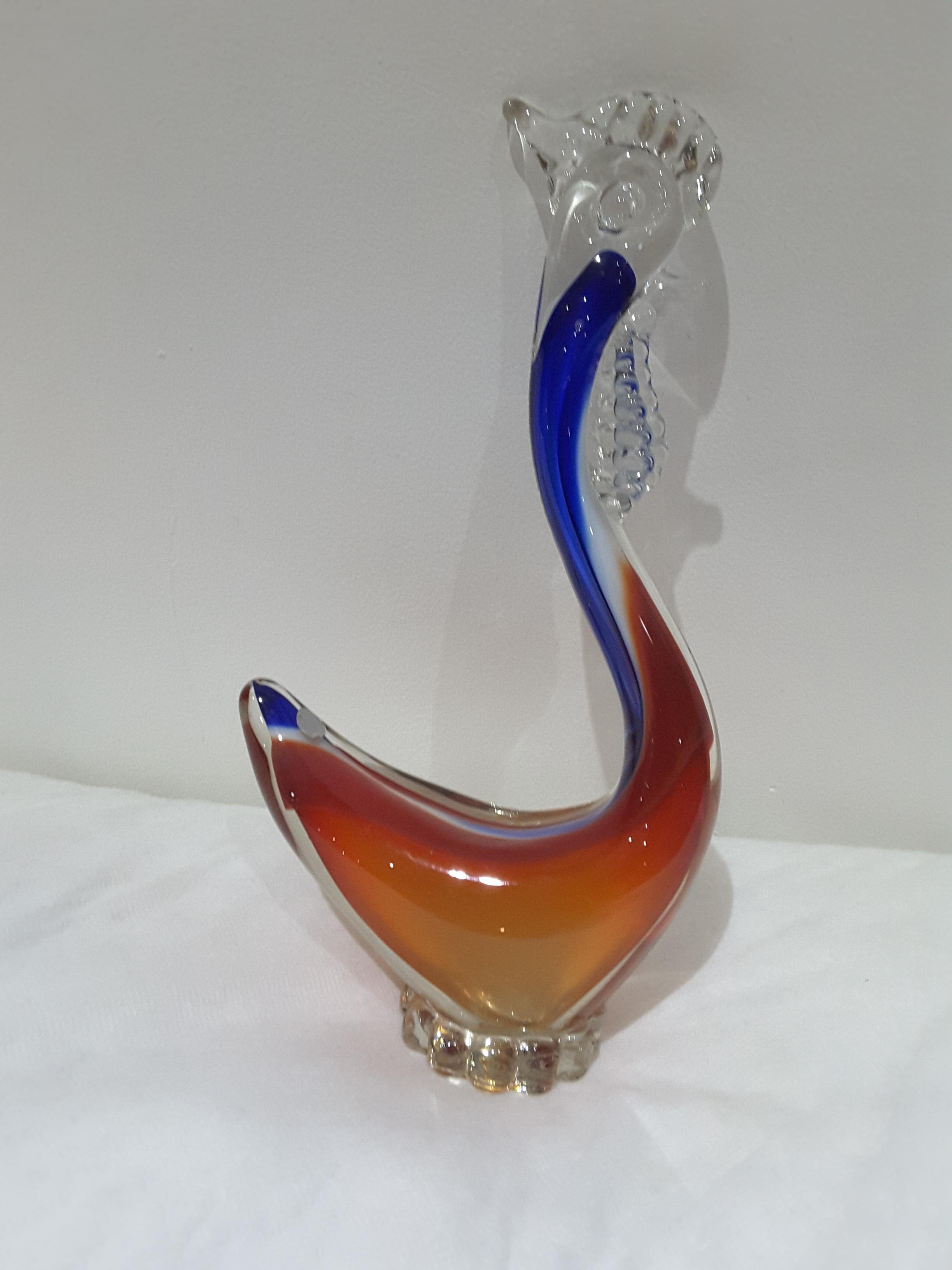 Vintage Murano Inspired Cockerel - Image 5 of 6