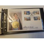 The Queen 40Th Anniversay Of Succession To The Throne Stamp Album 1992