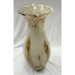 Very Large Stunning Design Murano Style Glass Vase