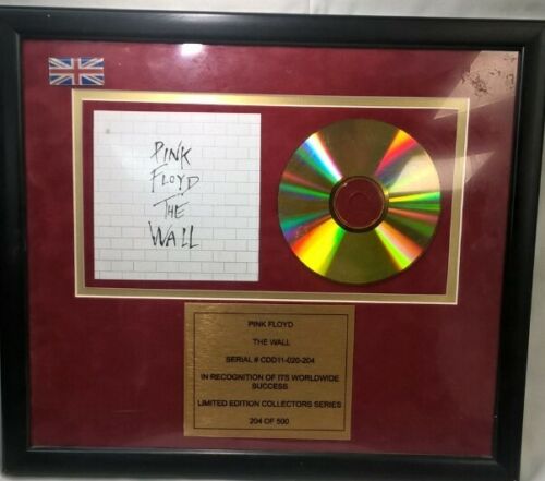 Pink Floyd The Wall Limited Edition Framed Cd