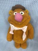 1976 Vintage Fozzie Bear Jim Henson Muppet Soft Plush Toy.