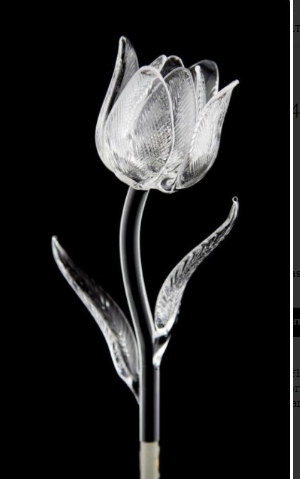 Waterford Glass Fleurology Tulip Flower And Stem