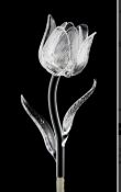 Waterford Glass Fleurology Tulip Flower And Stem