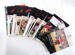 Manchester United Football Programs And Reviews