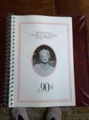 The Queen Mother At 90 Commemorative Stamp Album 1990