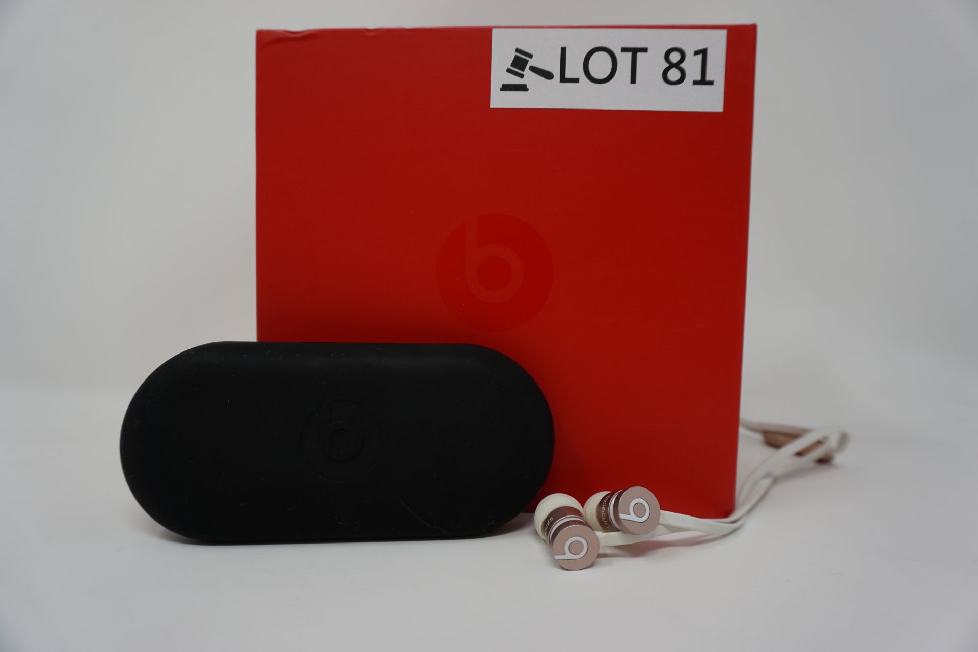 RRP £59.99 Beats UR3 Wired Earphones IN-EAR - ROSE GOLD - Image 2 of 2