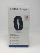 RRP £219.99 Fitbit Charge 2 Heart Rate and Fitness Wristband Black