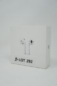 RRP £199.99 Apple Airpods with Charging Case