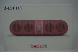 RRP £169.99 BEATS BY DR DRE PILL PORTABLE WIRELESS SPEAKER -PINK