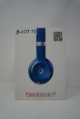 RRP £159.99 Beats By Dre Solo2 On-Ear Headphones LUXE EDITION - BLUE