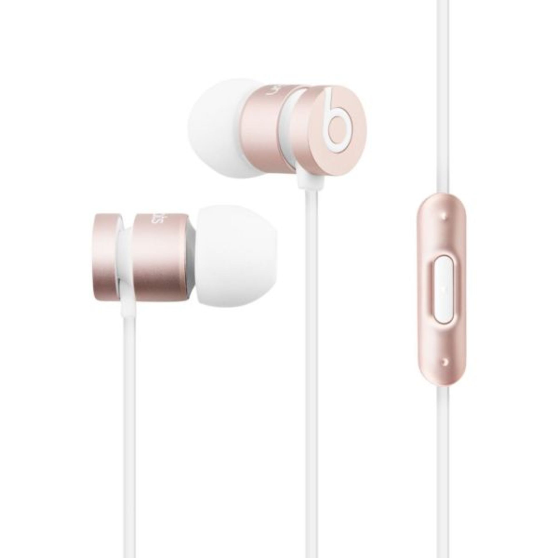 RRP £59.99 Beats UR3 Wired Earphones IN-EAR - ROSE GOLD