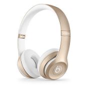 RRP £159.99 Beats By Dre Solo2 On-Ear Headphones- GOLD