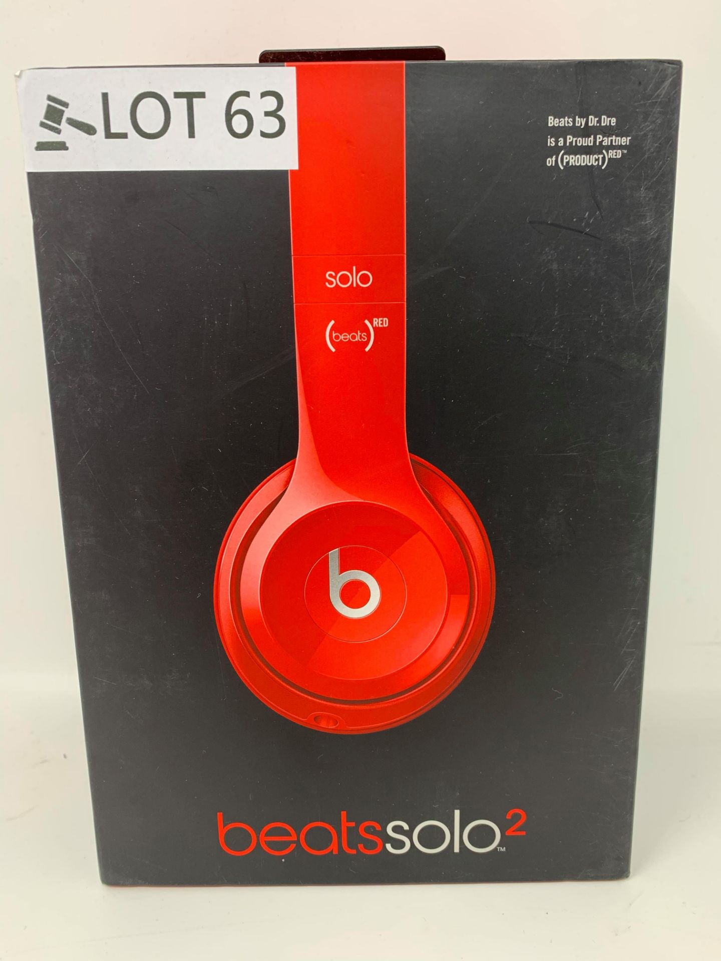 RRP £159.99 Beats By Dre Solo2 On-Ear Headphones -RED