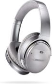 RRP £329.99 Bose QuietComfort 35 (Series I) Wireless Headphones, Noise Cancelling - Silver