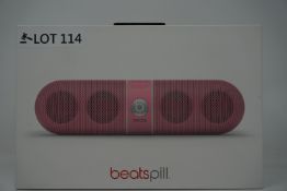 RRP £169.99 BEATS BY DR DRE PILL PORTABLE WIRELESS SPEAKER -PINK