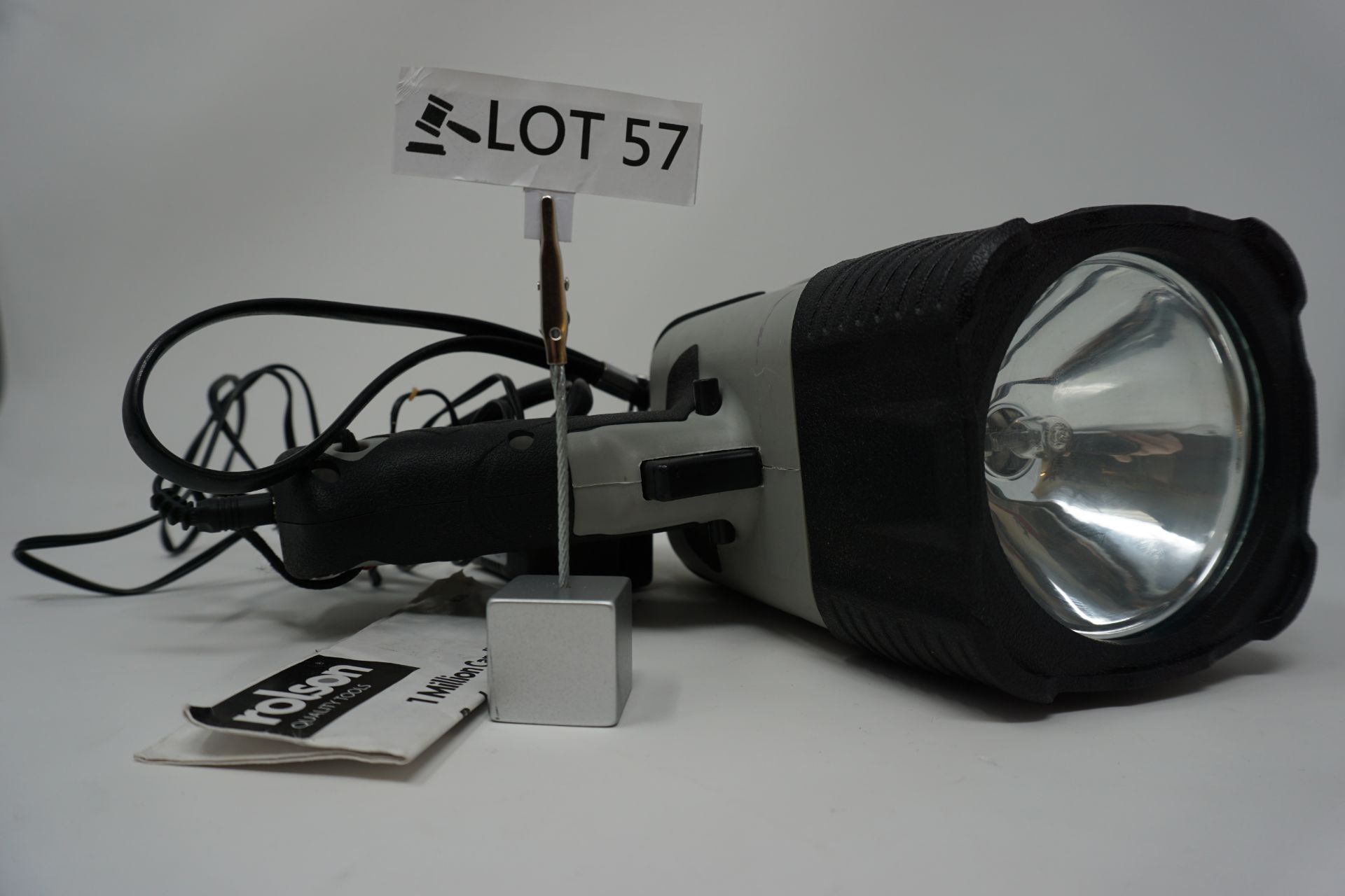 RRP £49.99 Rolson Halogen Spotlight and Eight LED Lamp