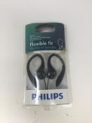 RRP £39.99 Philips Earhook Headphones SHS3200/28