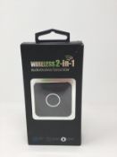 RRP £39.99 Wireless 2-in-1 audioreceiver/transmitter