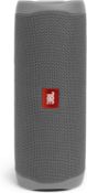 RRP £119 JBL Flip 5 Portable Bluetooth Speaker with Rechargeable Battery, Waterproof,