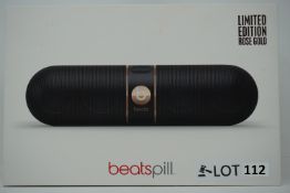RRP £169.99 BEATS BY DR DRE PILL PORTABLE WIRELESS SPEAKER-LIMITED EDITION ROSE GOLD