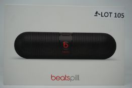 RRP £169.99 BEATS BY DR DRE PILL PORTABLE WIRELESS SPEAKER -BLACK