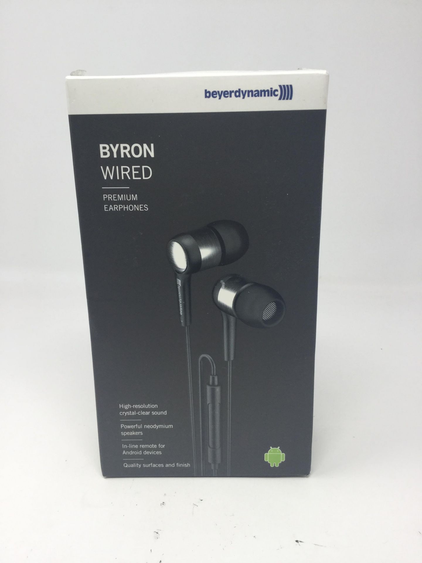 RRP £99.99 Beyerdynamic BYRON PREMIUMEARPHONES