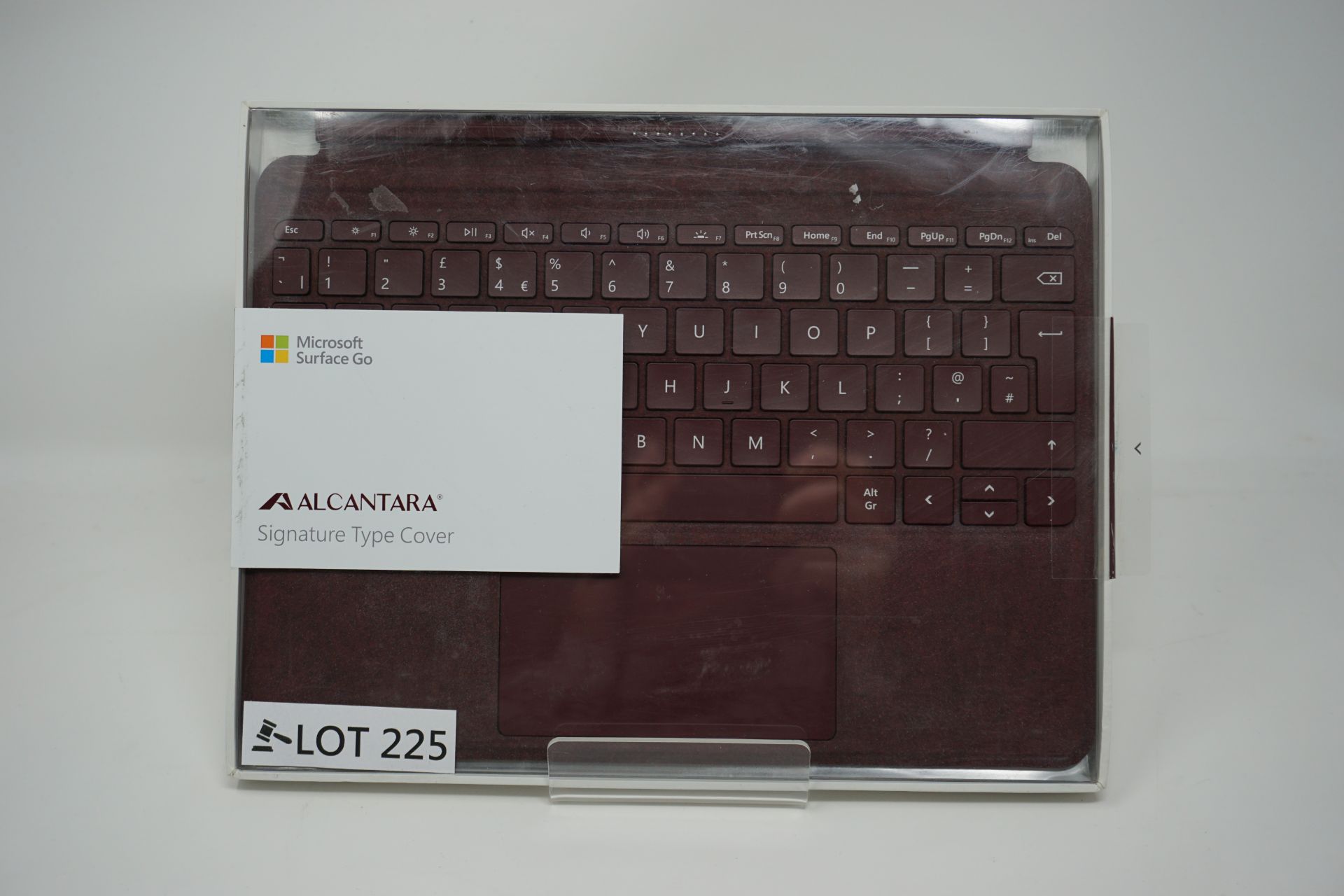 RRP £159.99 Microsoft Surface Pro Signature Type Cover - Burgundy