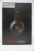 RRP £159.99 Beats By Dre Solo2 On-Ear Headphones -BLACK