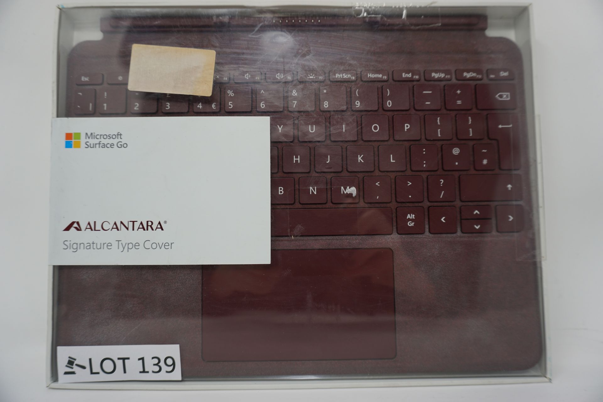 RRP £159.99 Microsoft Surface Pro Signature Type Cover - Burgundy