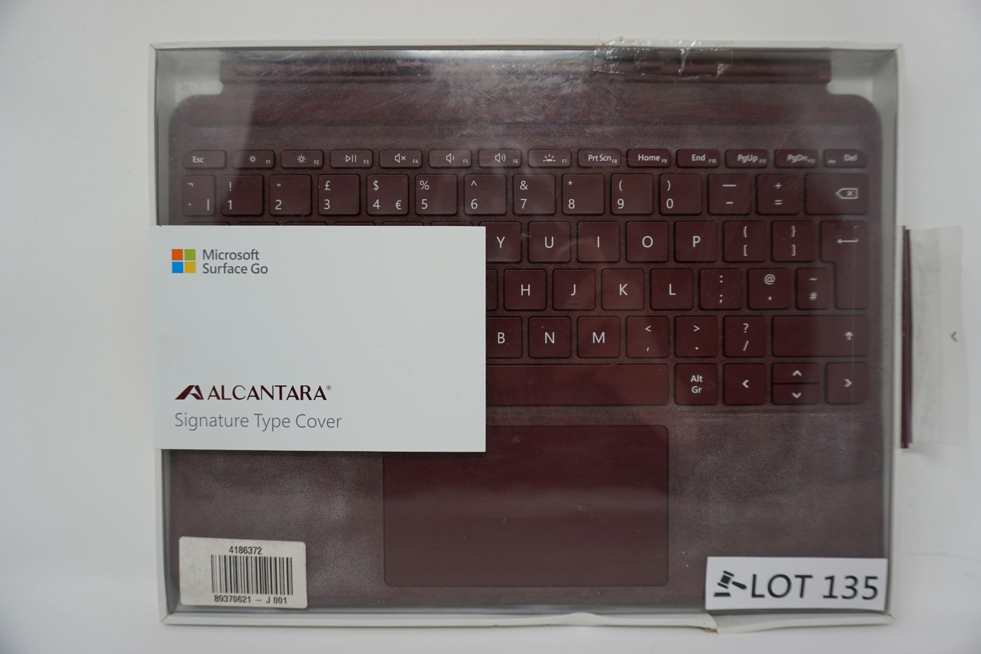 RRP £159.99 Microsoft Surface Pro Signature Type Cover - Burgundy