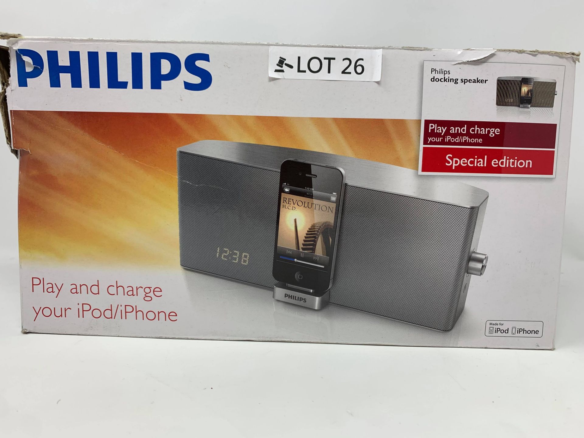 RRP £119.99 Philips docking speaker