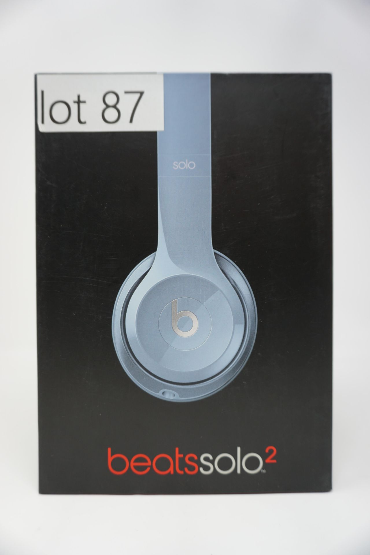 RRP £159.99 Beats By Dre Solo2 On-Ear Headphones -LIGHT BLUE