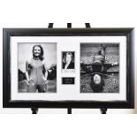 Diana Rigg Framed Presentation