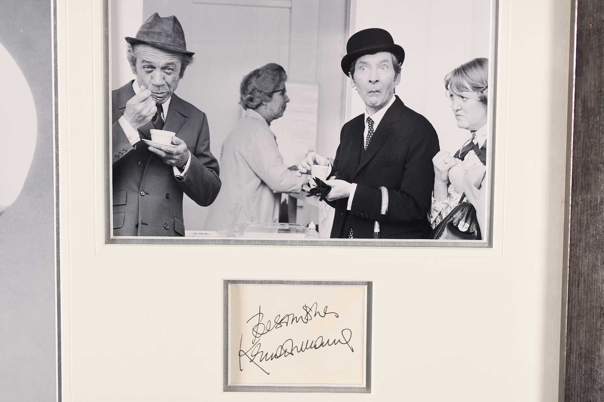 Kenneth Williams Framed Memorabilia - Image 2 of 4