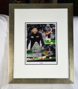 Ding Junhui Signed Photo Presentation