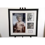 Barbara Windsor Signed Framed Memorabilia