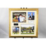 Paul Mcginley Framed Signature Presentation