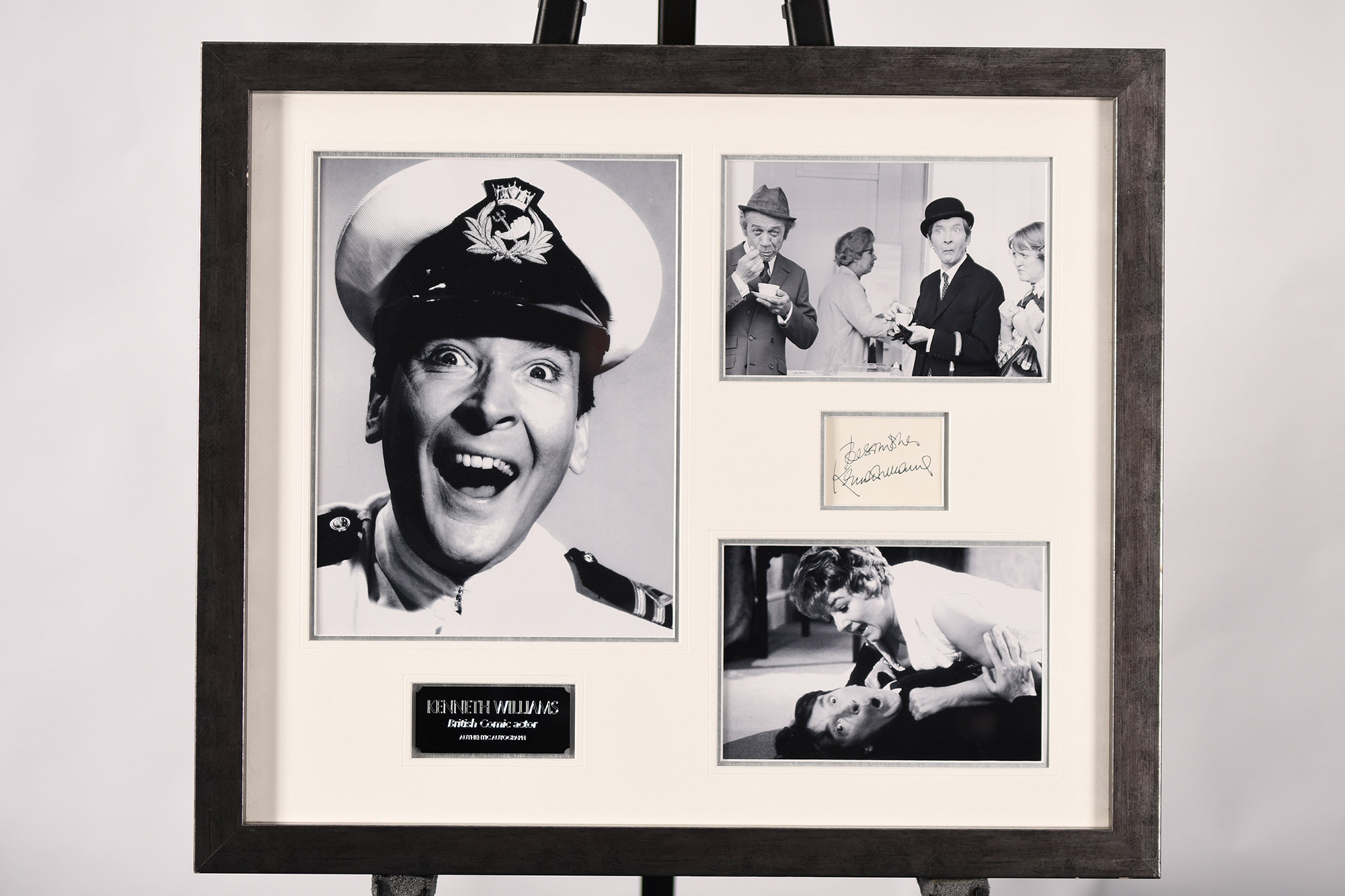 Kenneth Williams Framed Memorabilia