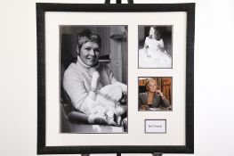 Judy Dench Framed Signature Presentation