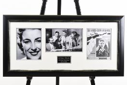 Signed Vera Lynn Framed Memorabilia