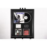 Framed Signed Chrissie Hynde Presentation