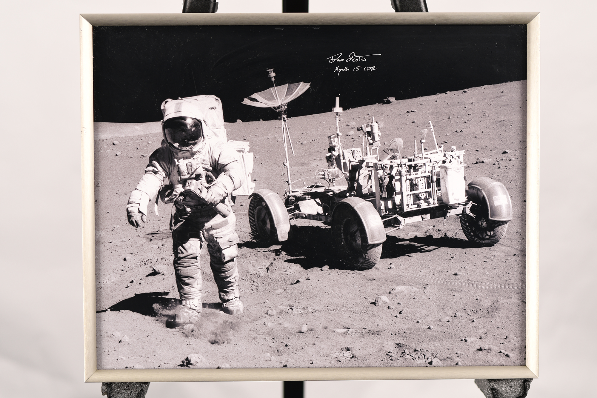 Dave Scott Apollo 15 Framed Memorabilia