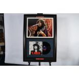 Marc Bolan Framed Signature Presentation