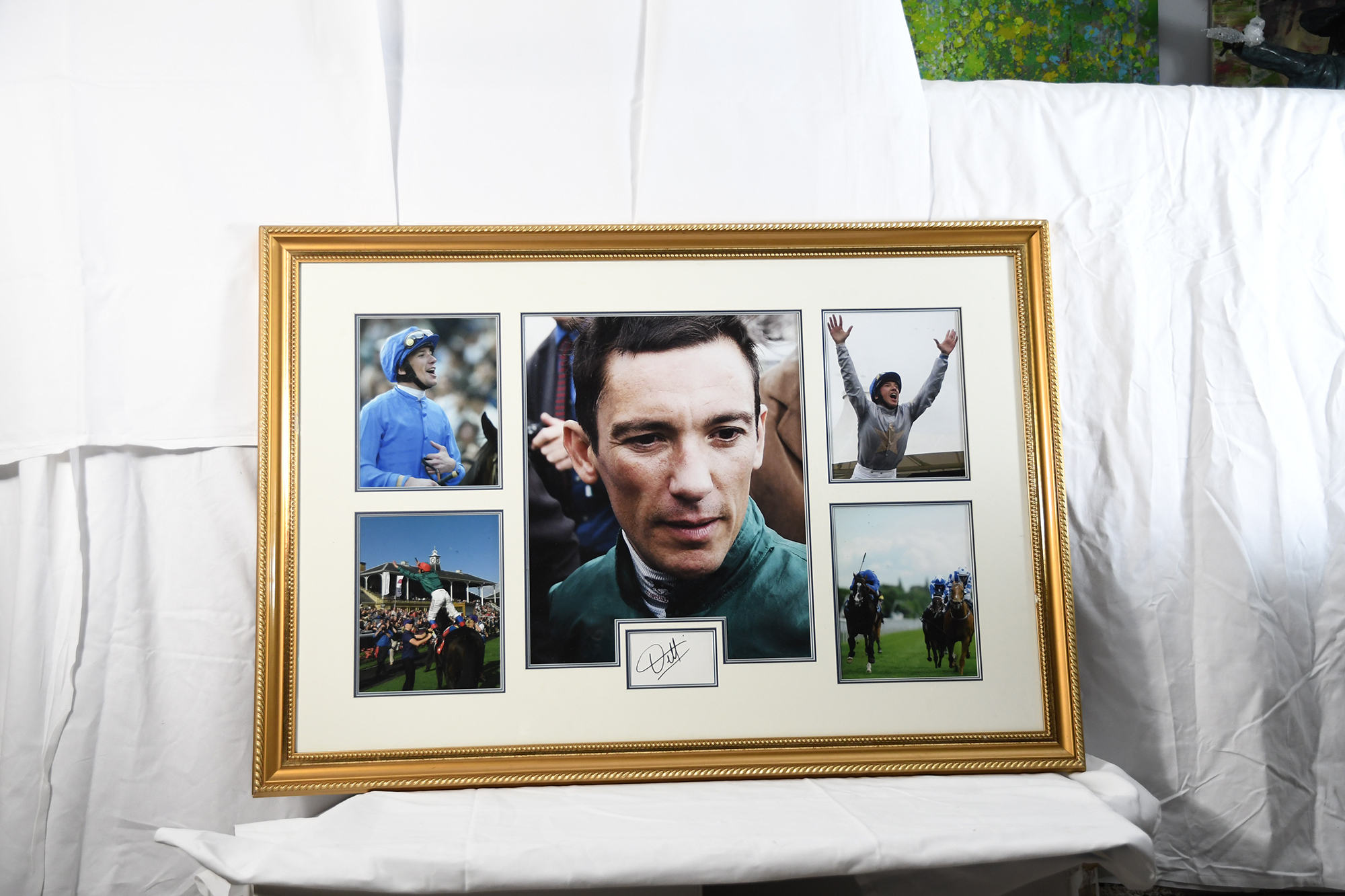 Frankie Dettori Framed Signature Presentation